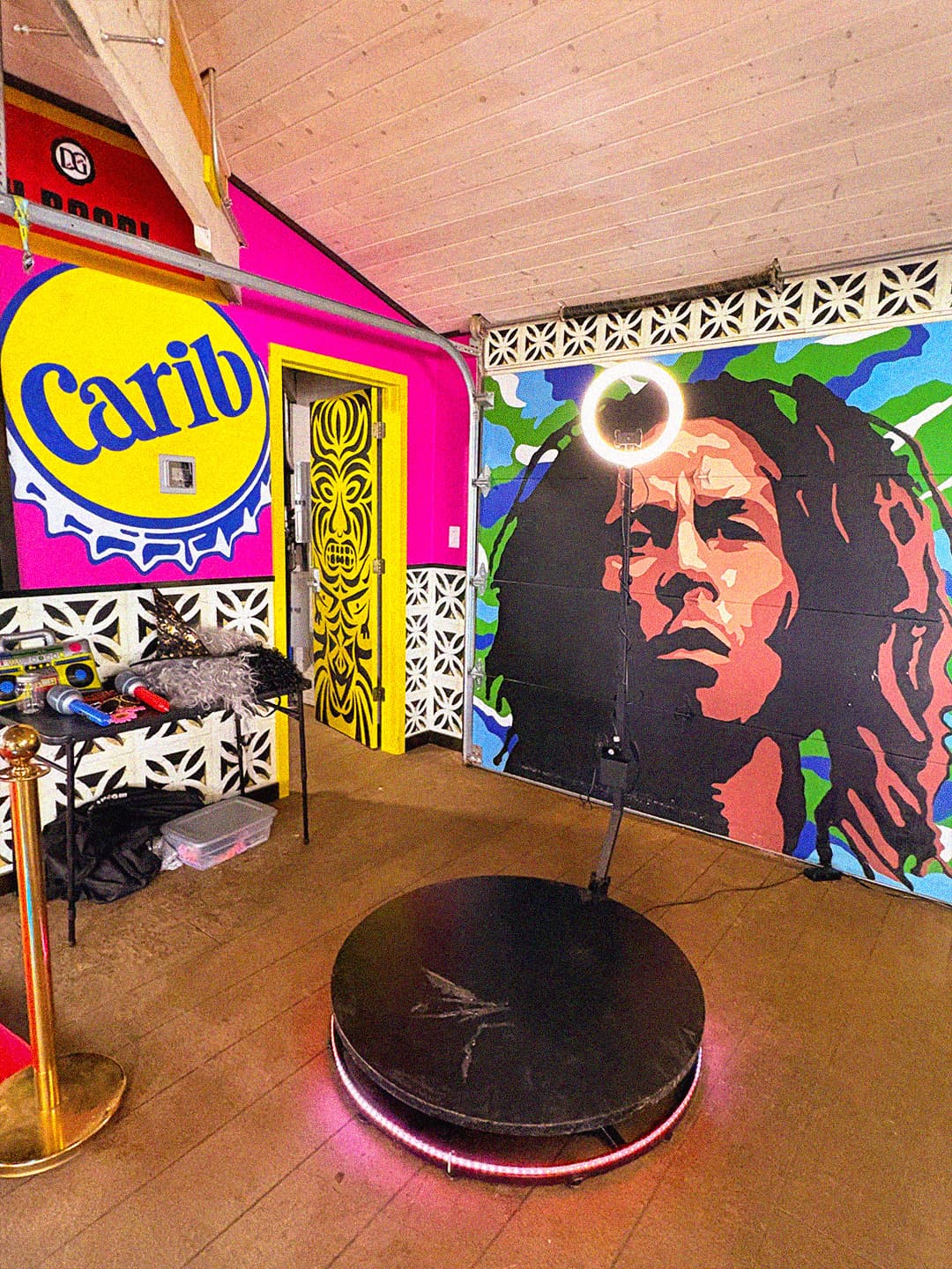 360 video booth east & west dundee event