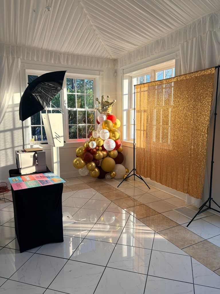Photo booth moment