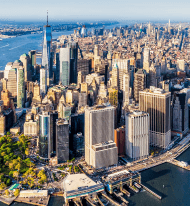 New York event venues skyline backdrop