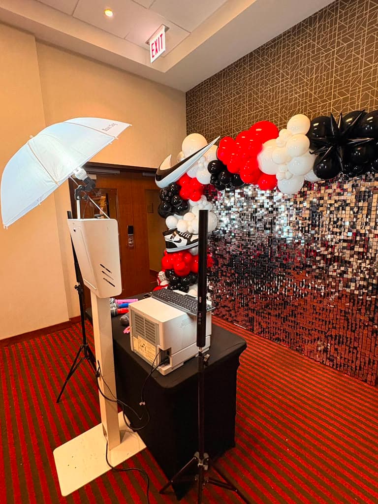 Open Air Photo Booth Setup