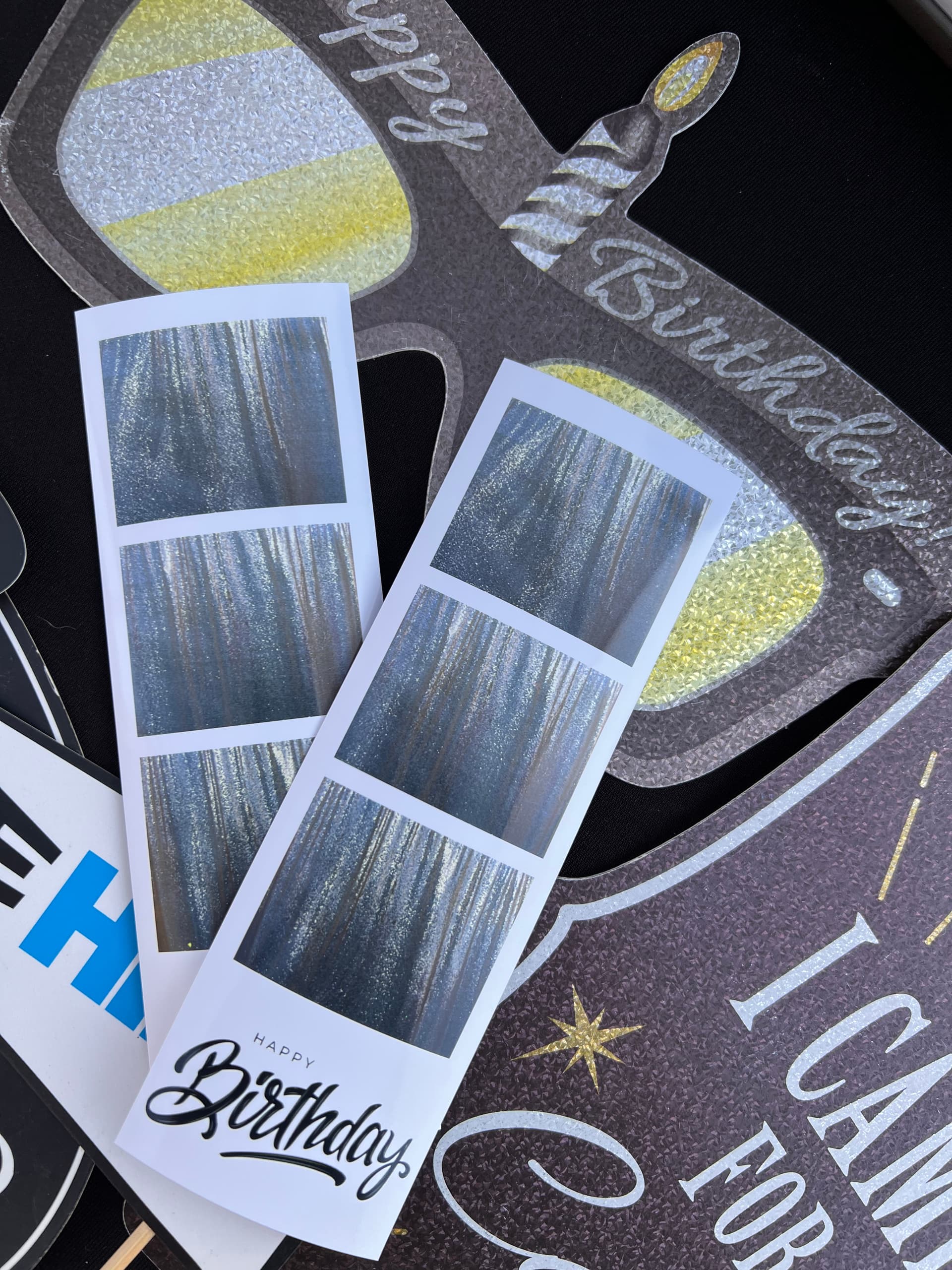 Premium Dark Border Postcard Layout