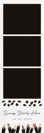 W013 Wedding Photo Booth Print Template Layout