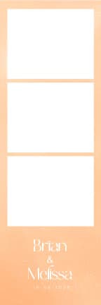 W003 Wedding Photo Booth Print Template Layout