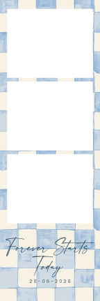 W012 Wedding Photo Booth Print Template Layout