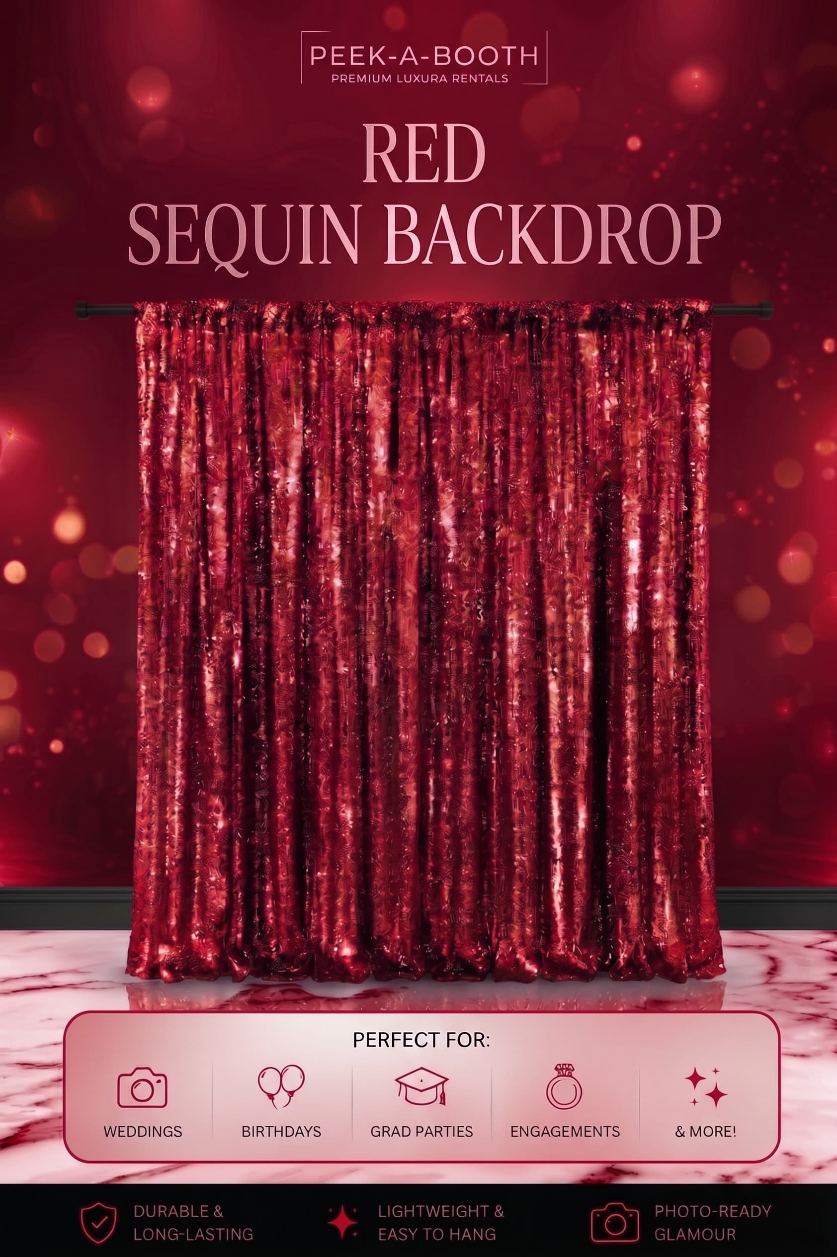 Red Backdrop