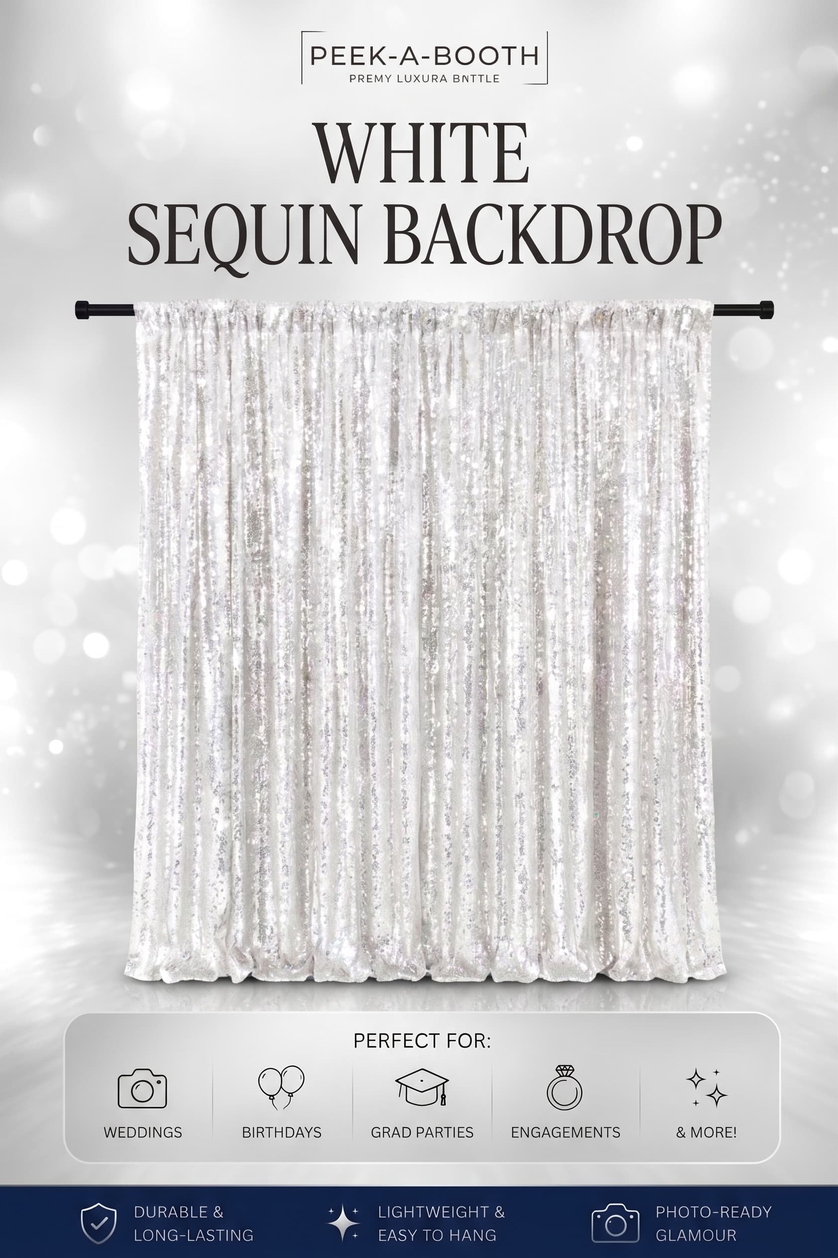 Silver Backdrop