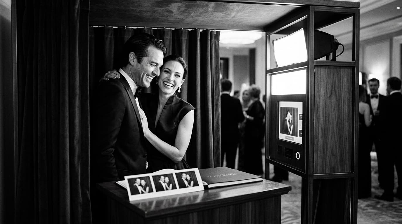 Black & White Photo Booth