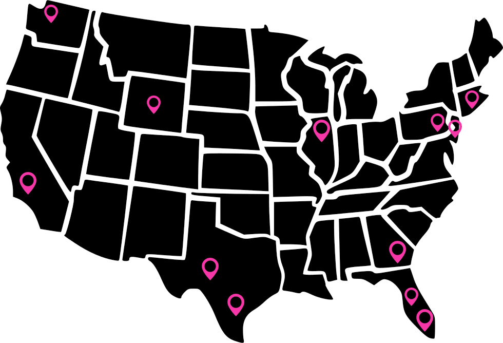 USA Service Map