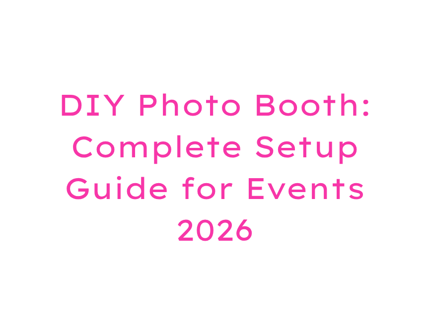 DIY Photo Booth